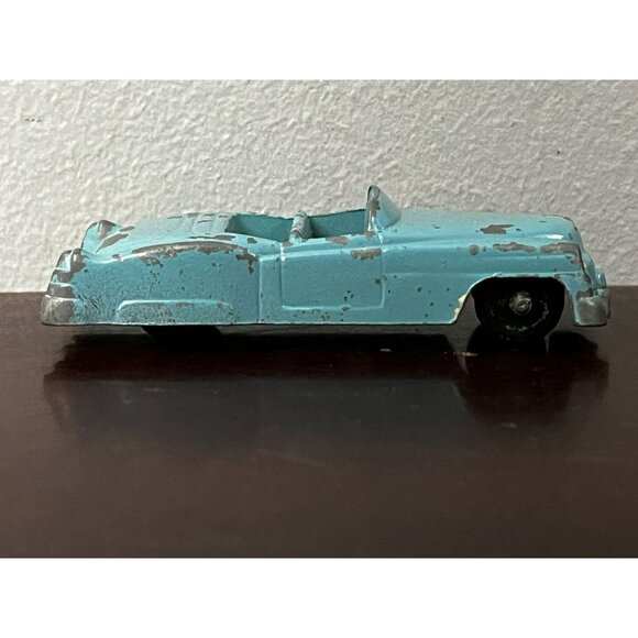 Vintage Goodee 1950's Metal Diecast Teal Cadillac Convertible 3" - Picture 5 of 12